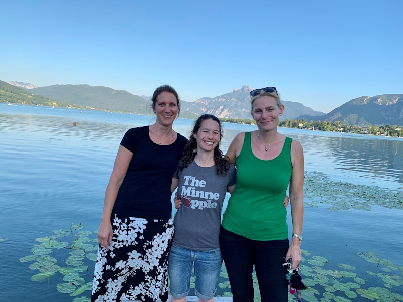 The authors: left to right – Stephanie Meirmans, Maurine Neiman, Dunja Lamatsch