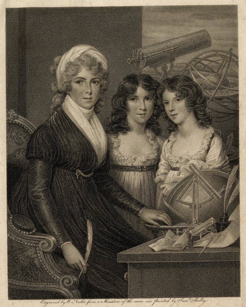Margaret Bryan and her daughters, 1797