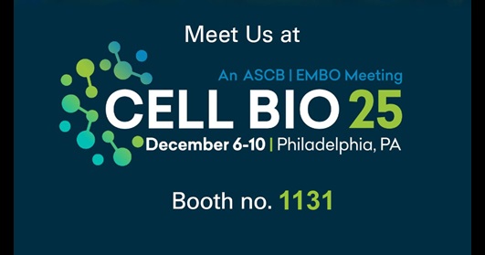 Meet us at Cell Bio 2025 booth 1131