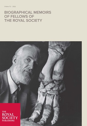 Robert McNeill Alexander with the foot of a hippopotamus. Photographed in 1991 by Sue Adler, and used with permission from the photographer and the Alexander family.