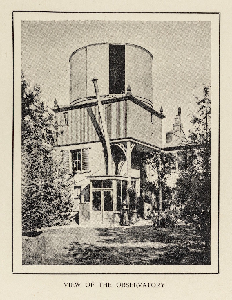 Margaret Huggins and the observatory at Tulse Hill, London