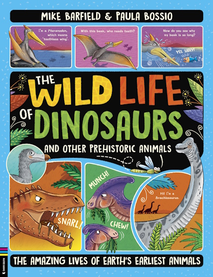 Book cover for The Wild Life of Dinosaurs